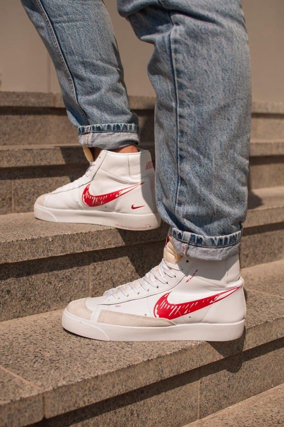 nike blazer white mid 77