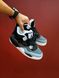 Баскетбольні кросівки Nike Air Jordan 4 Black Grey 8762 фото 7