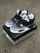 Баскетбольні кросівки Nike Air Jordan 4 Black Grey 8762 фото 6