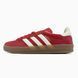 Adidas Gazelle Indoor Red White Textured