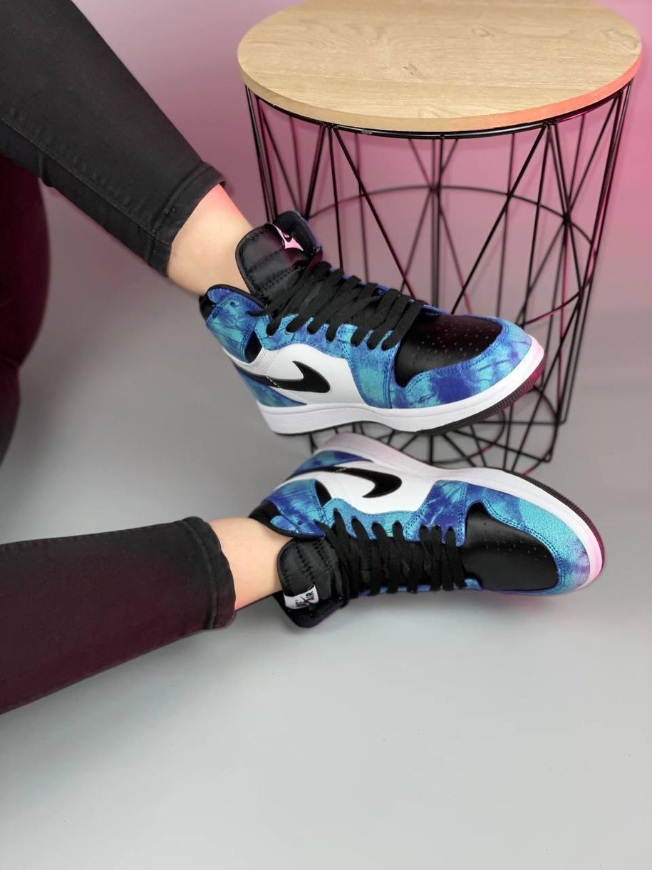 Баскетбольные кроссовки Nike Air Jordan 1 Retro Og Tie Dye 1768 фото
