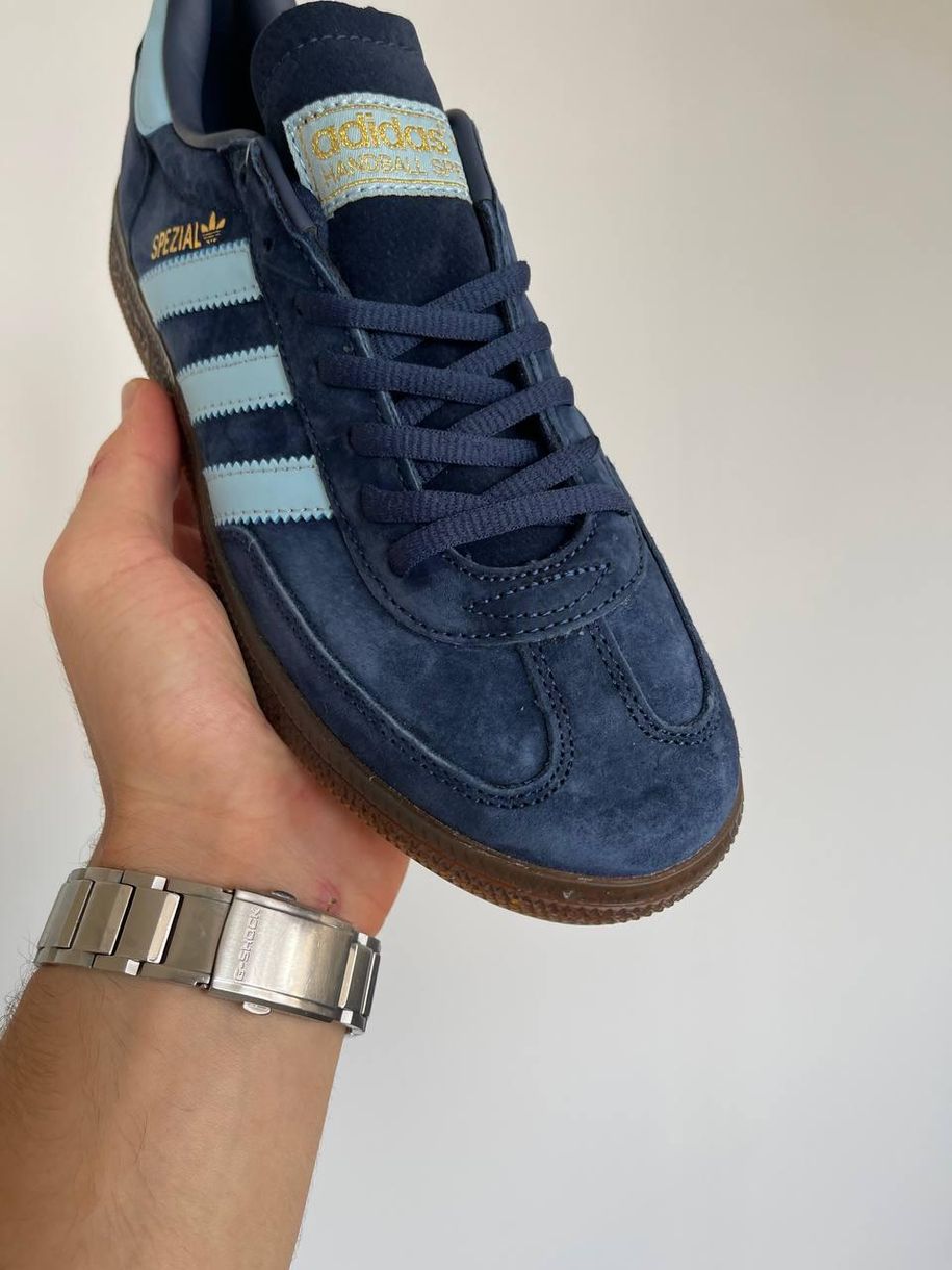 Кроссовки Adidas Handball Spezial Blue 9337 фото