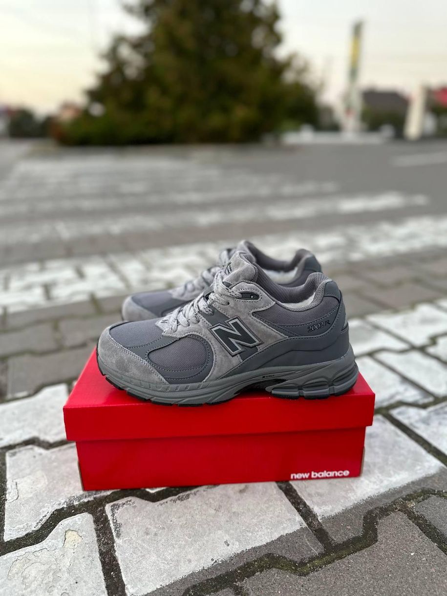 Зимові Кросівки New Balance 2002R Grey Fur 9844 фото