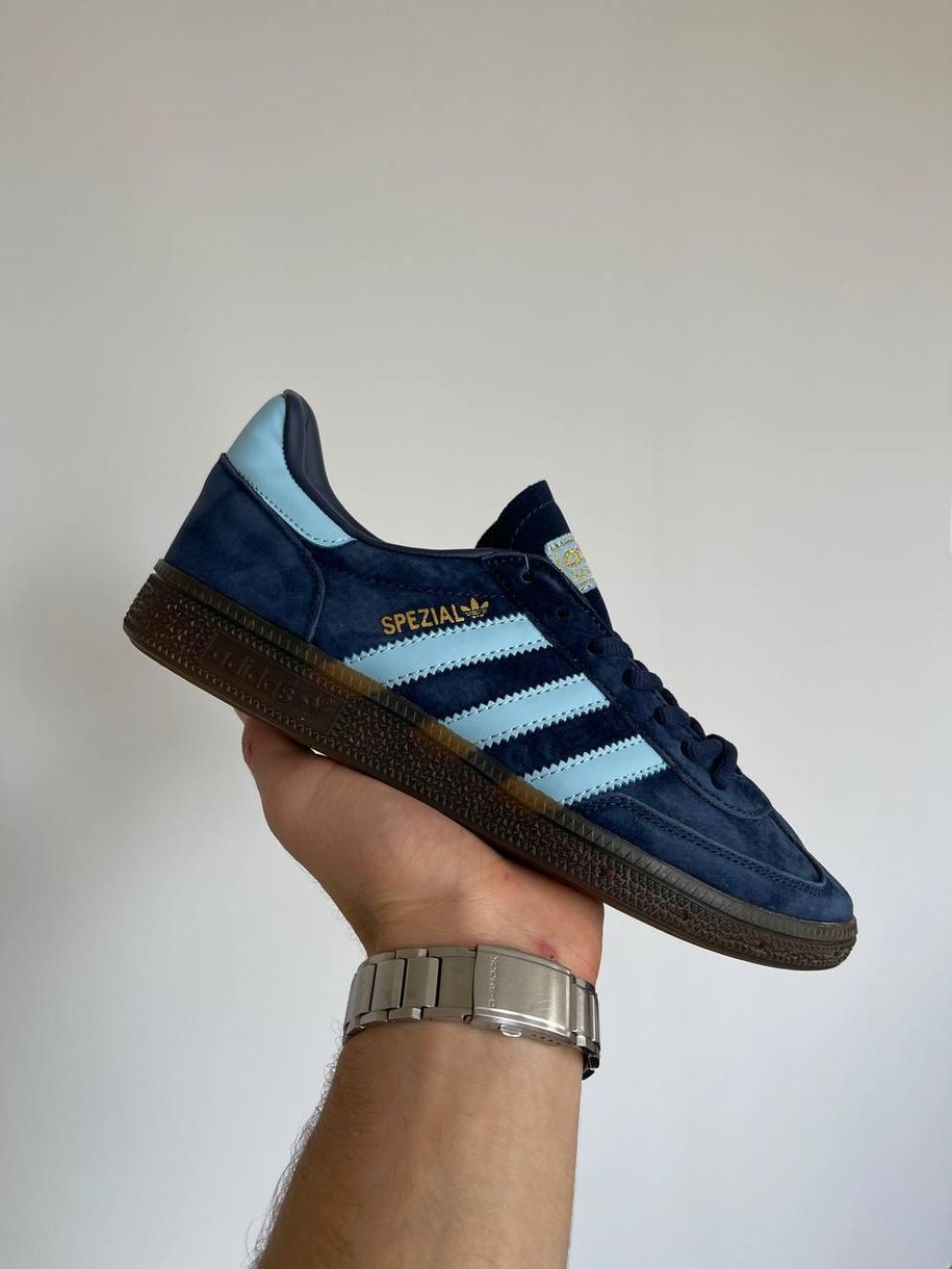 Кроссовки Adidas Handball Spezial Blue 9337 фото