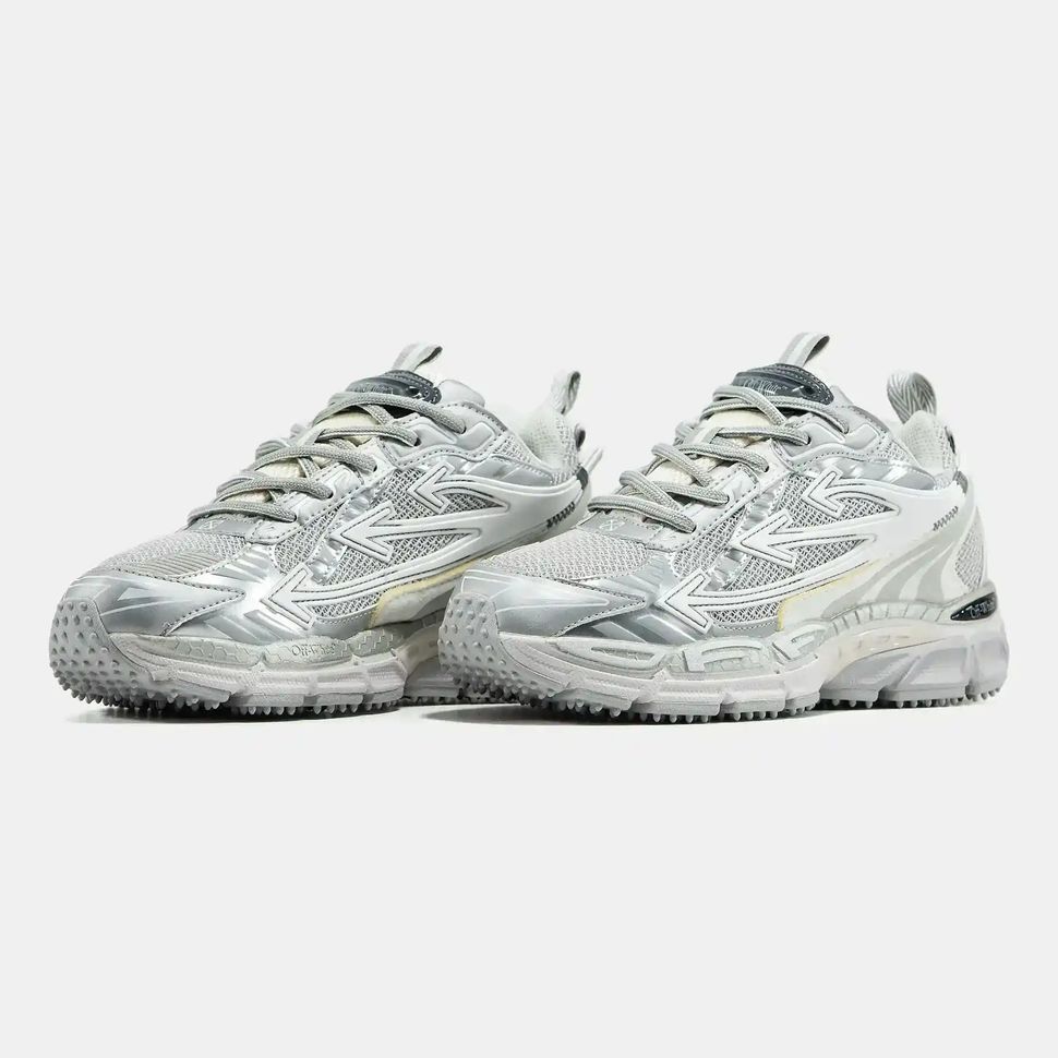 Off-White ODSY-1000 &ldquo;Be Right Back&rdquo; Silver White