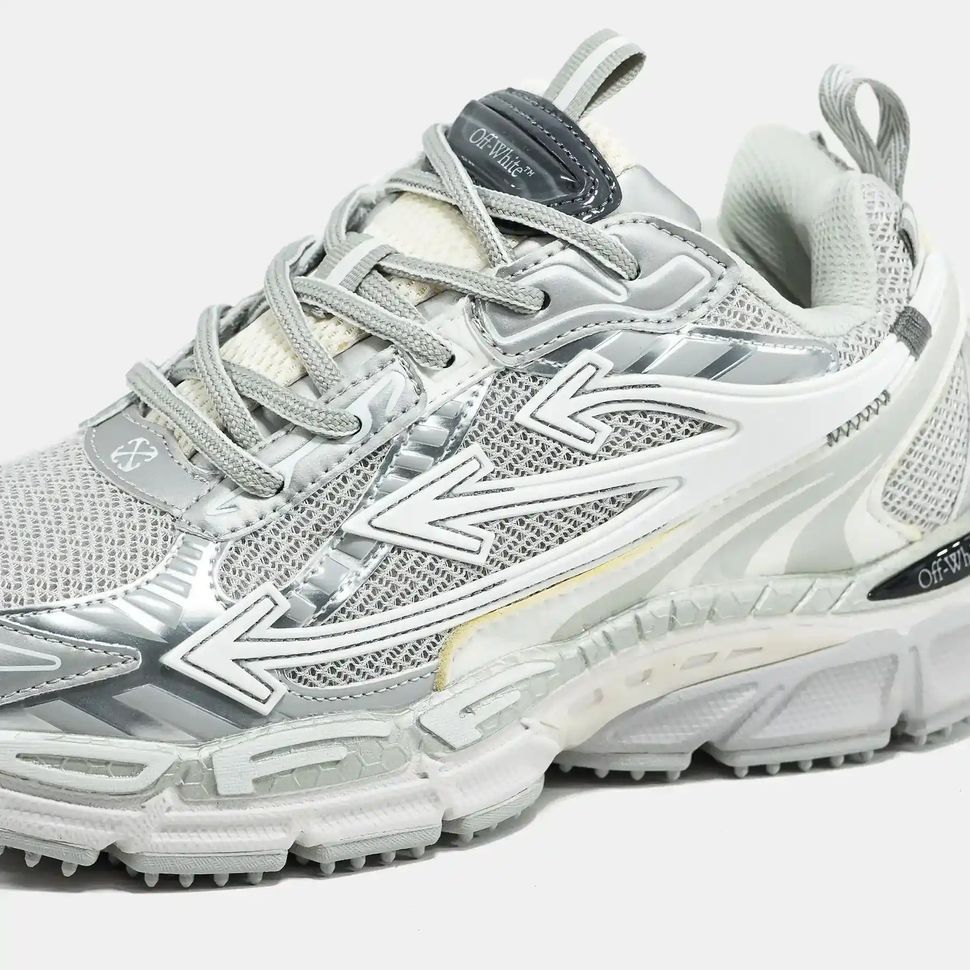 Off-White ODSY-1000 &ldquo;Be Right Back&rdquo; Silver White