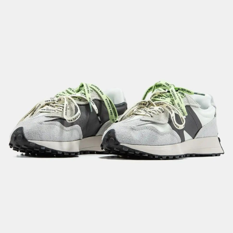New Balance 327 Grey Black Neon