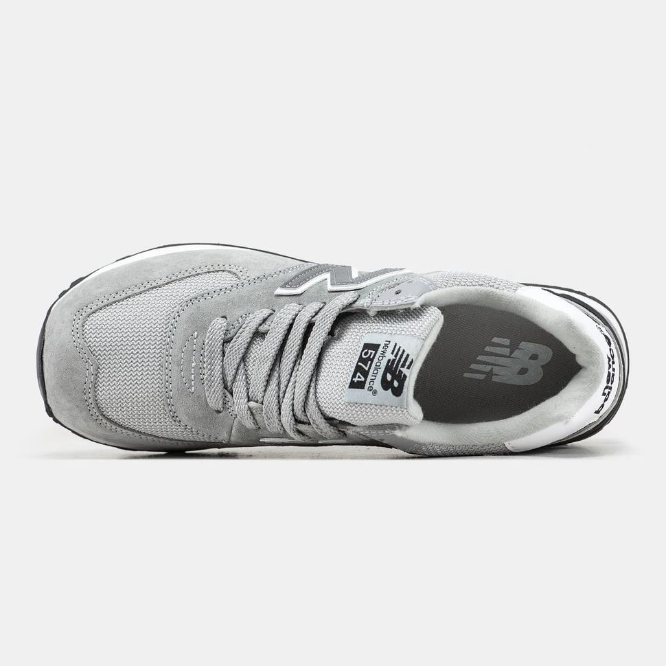 Кросівки New Balance 574 Gray White 510 фото