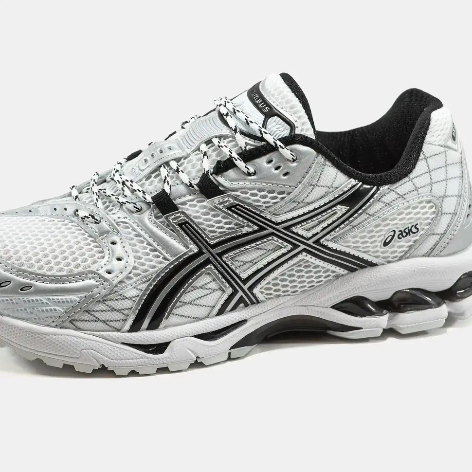 Asics Gel-Nimbus 10.1 White Silver Black, 36