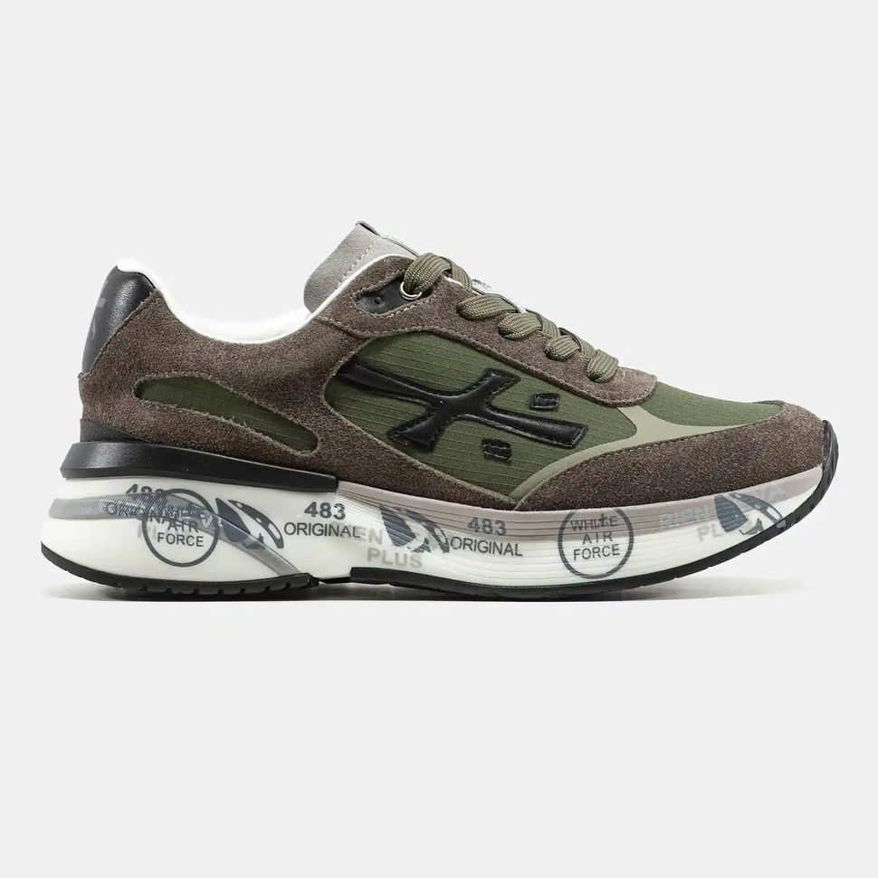 Premiata Moerun Dark Green Black, 40