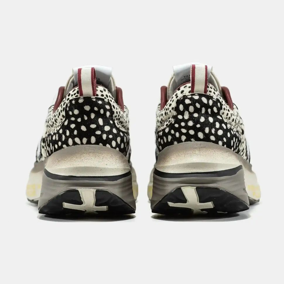 Premiata HILL Leopard Black Burgundy, 37