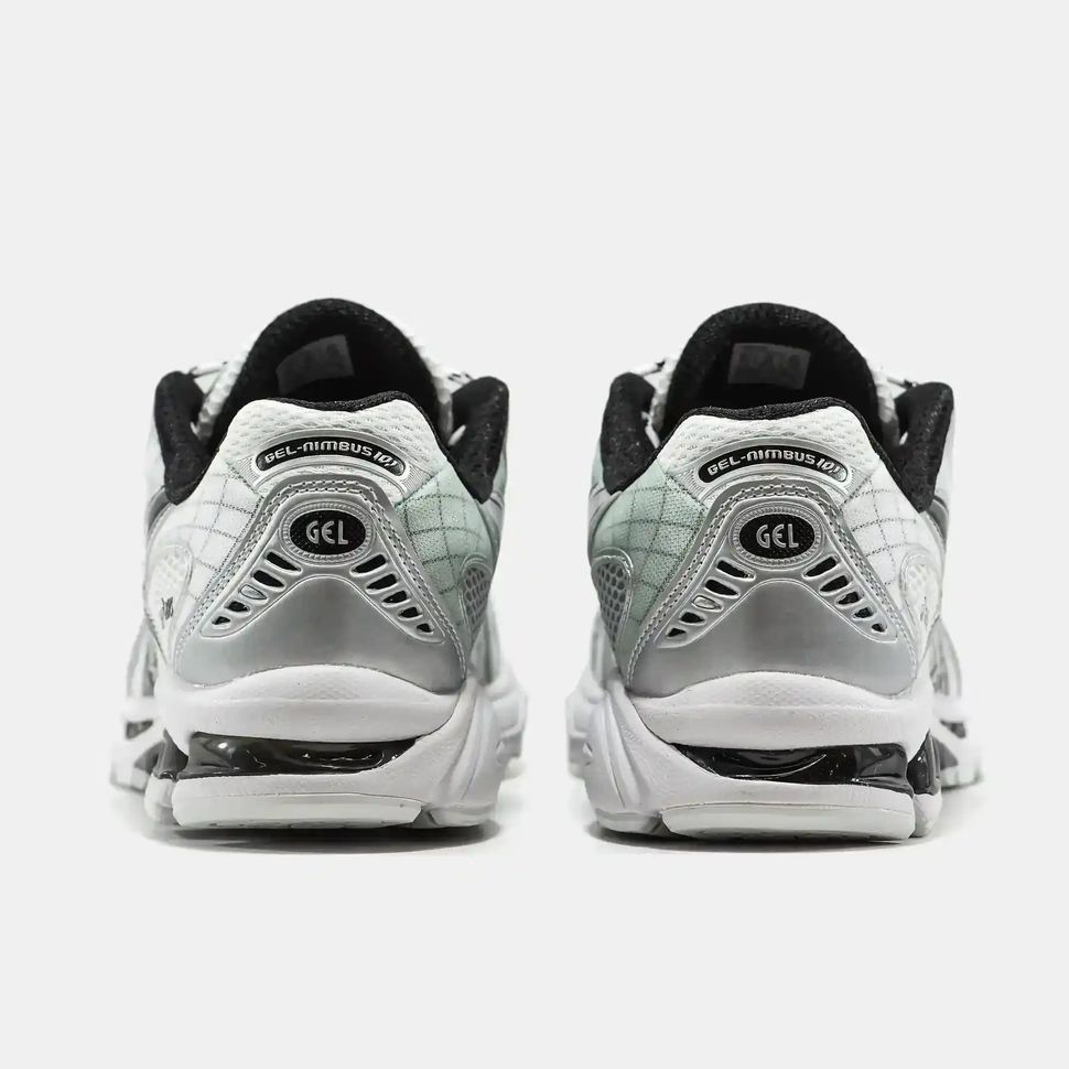 Asics Gel-Nimbus 10.1 White Silver Black, 36
