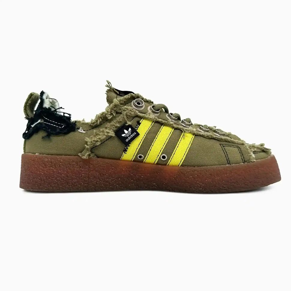 Adidas x SFTM Campus 80s Olive Black Gum, 36