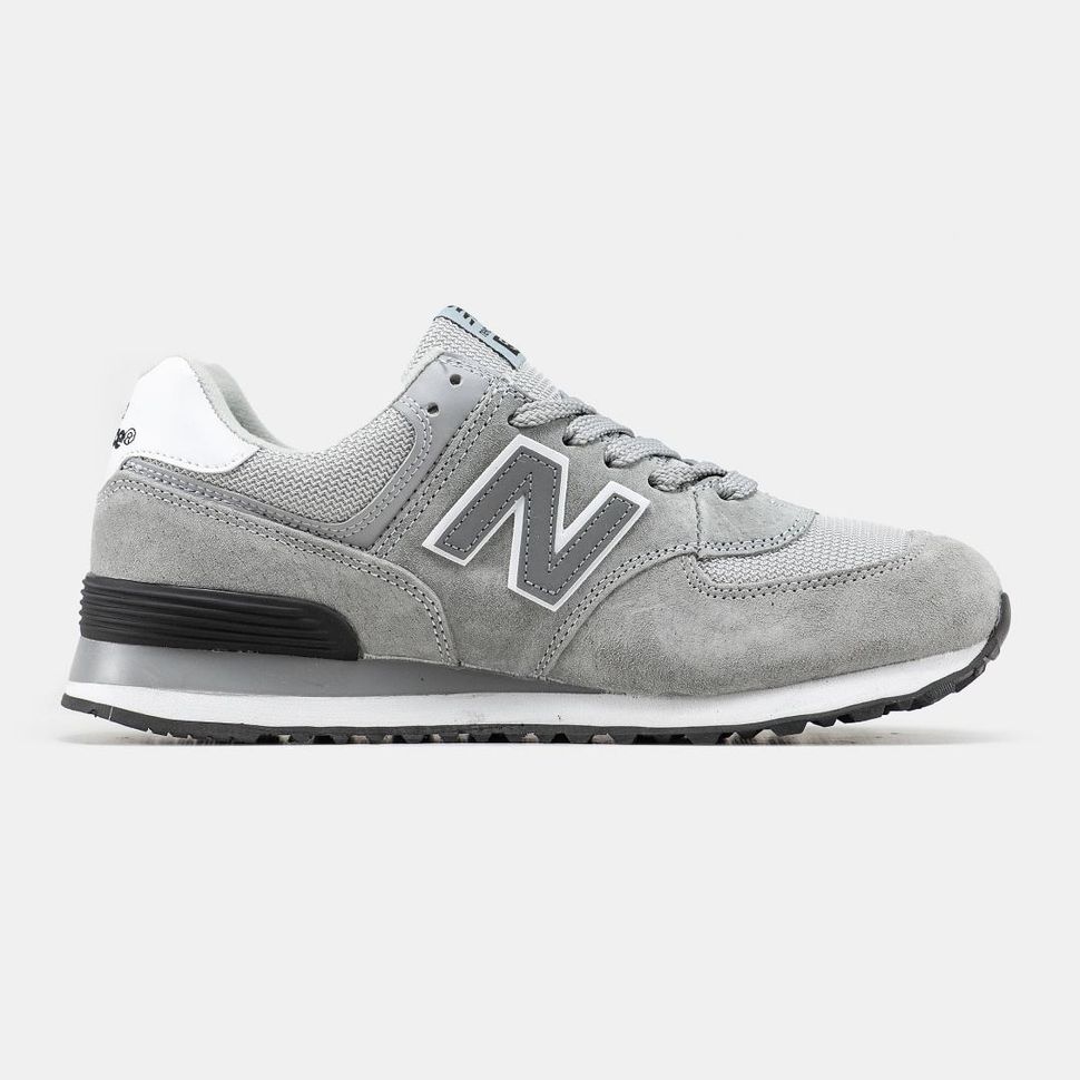 Кросівки New Balance 574 Gray White 510 фото