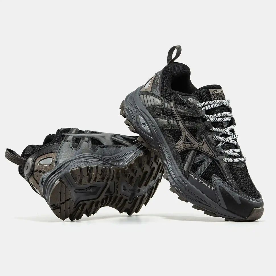Mizuno Racer Trail Black Grey