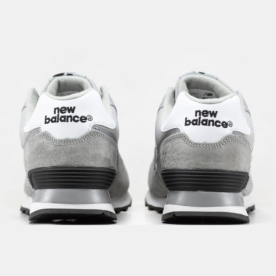 Кроссовки New Balance 574 Gray White 510 фото
