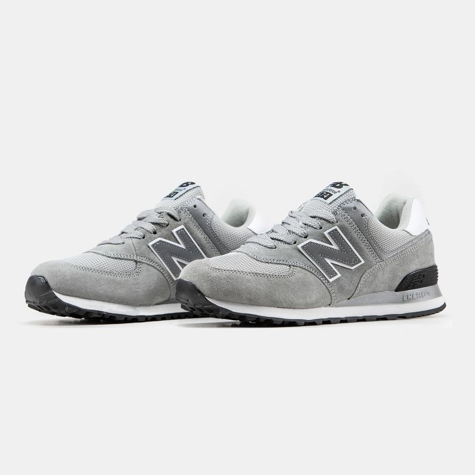 Кросівки New Balance 574 Gray White 510 фото