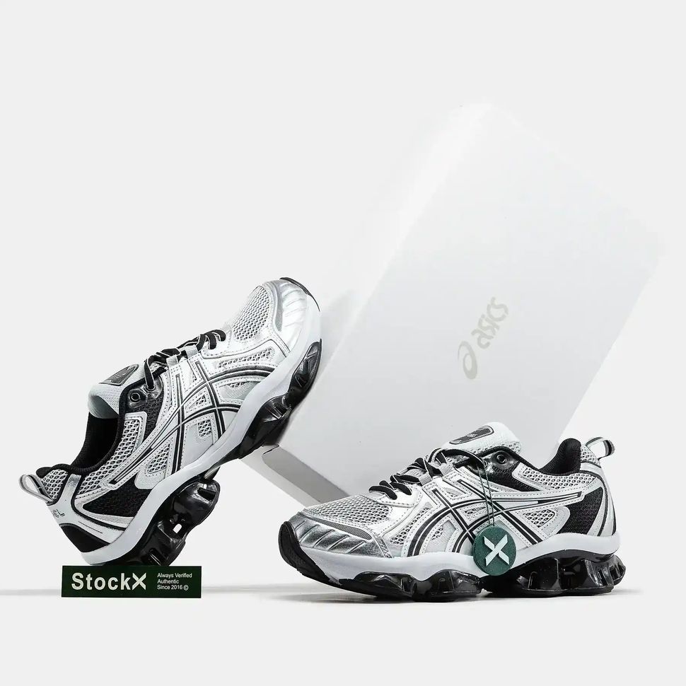 Asics Gel-Quantum Kinetic White Silver Black