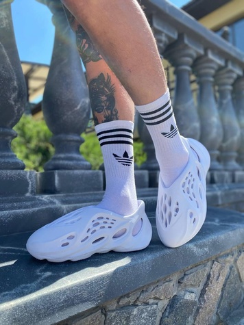 Сандалі Adidas Yeezy Foam Runner Mineral White 7588 фото