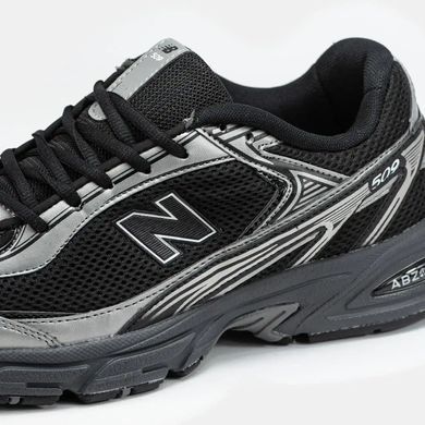 New Balance 509 Black Silver Reflective