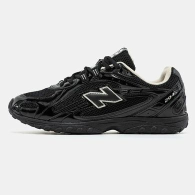 New Balance 204L Black Gloss Silver