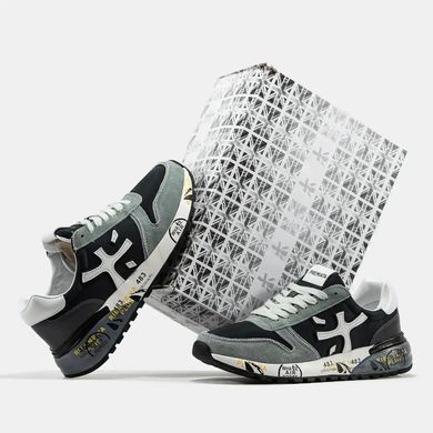 Premiata Mick Black Grey White