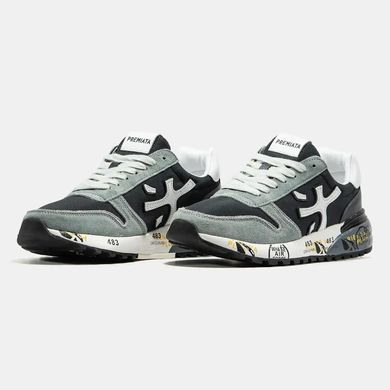 Premiata Mick Black Grey White