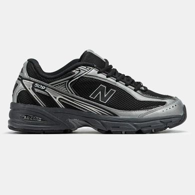 New Balance 509 Black Silver Reflective