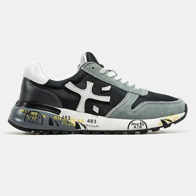 Premiata Mick Black Grey White