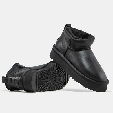 UGG Ultra Mini Platform Leather Black, 38