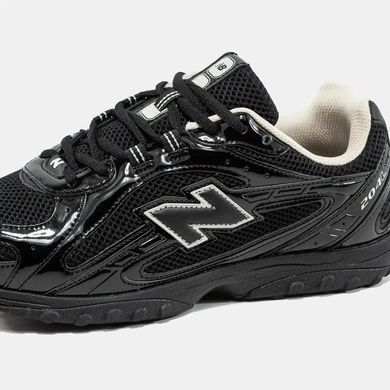 New Balance 204L Black Gloss Silver