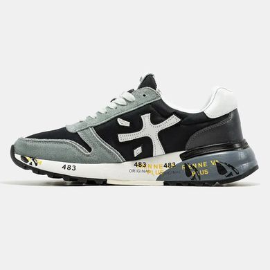 Premiata Mick Black Grey White