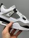 Баскетбольні кросівки Nike Air Jordan 4 Retro Military Black 900 фото 6