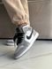 Зимові баскетбольні кросівки Nike Air Jordan Retro 1 Grey (FUR) 9840 фото 6