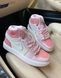Баскетбольні кросівки Nike Air Jordan 1 Retro High Pink Milk 7442 фото 5