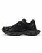Balenciaga 3XL Extreme Lace Sneakers Black, 36
