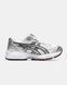 Asics Gel-Kayano 14 White Silver Red