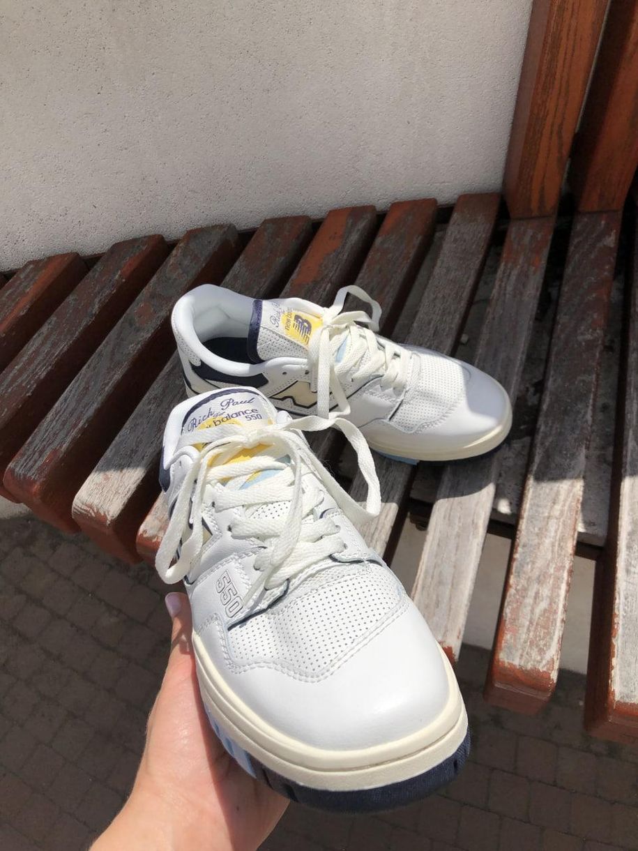 Кросівки New Balance 550 x Rich Paul Cream 8107 фото