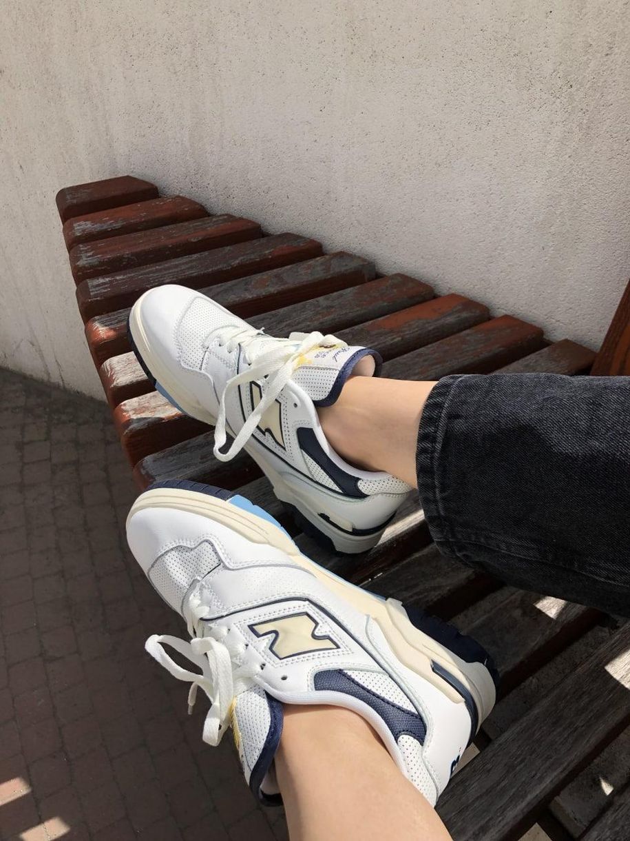 Кросівки New Balance 550 x Rich Paul Cream 8107 фото