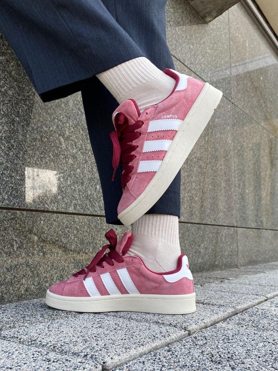 Кросівки Adidas Campus 00s Pink White 9626 фото