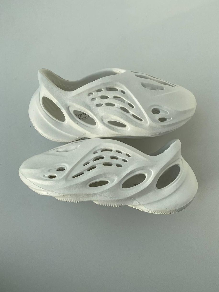 Adidas YEEZY Foam Runner Sand White (No Logo) 7751 фото