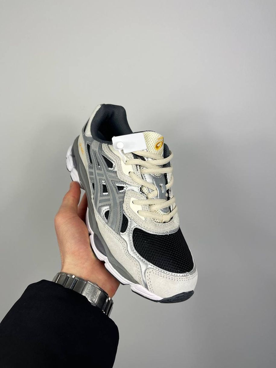 Кроссовки Asics Gel NYC Clay Grey Black 10443 фото