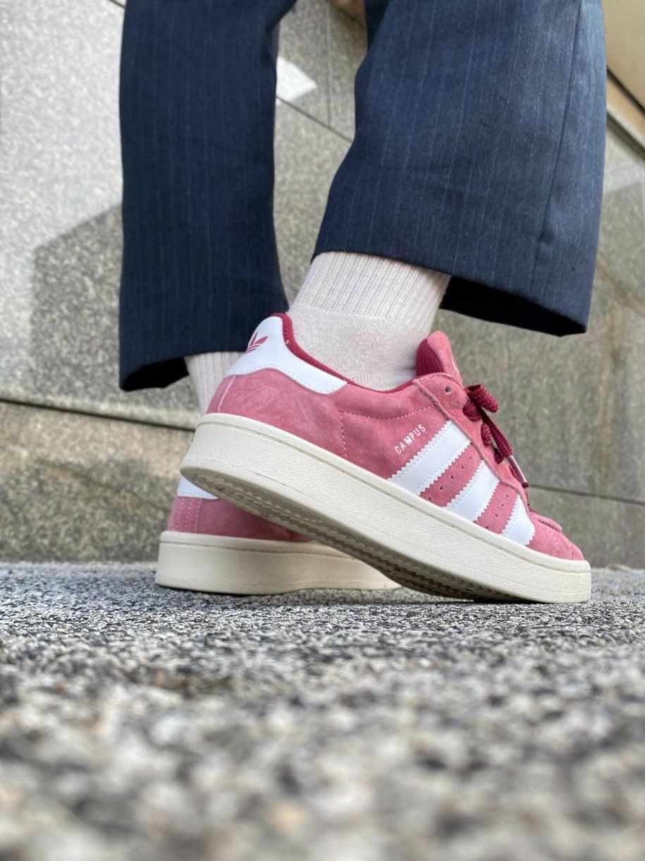 Кросівки Adidas Campus 00s Pink White 9626 фото