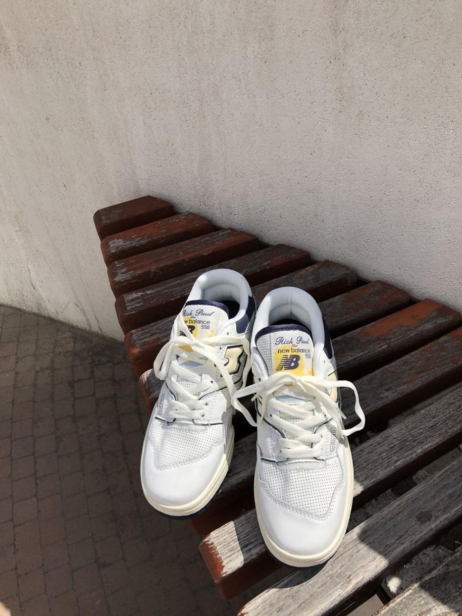 Кросівки New Balance 550 x Rich Paul Cream 8107 фото