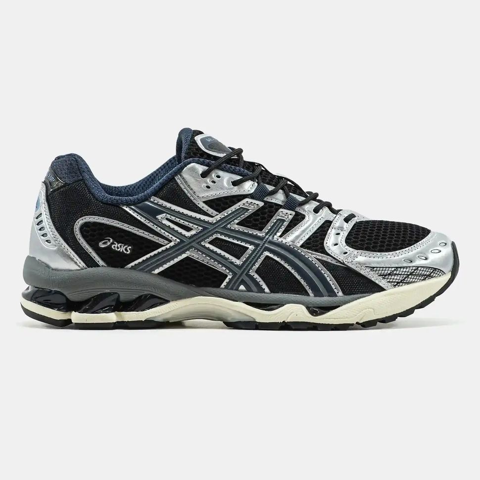 Asics Gel-Nimbus 10.1 Silver Black Navy, 40