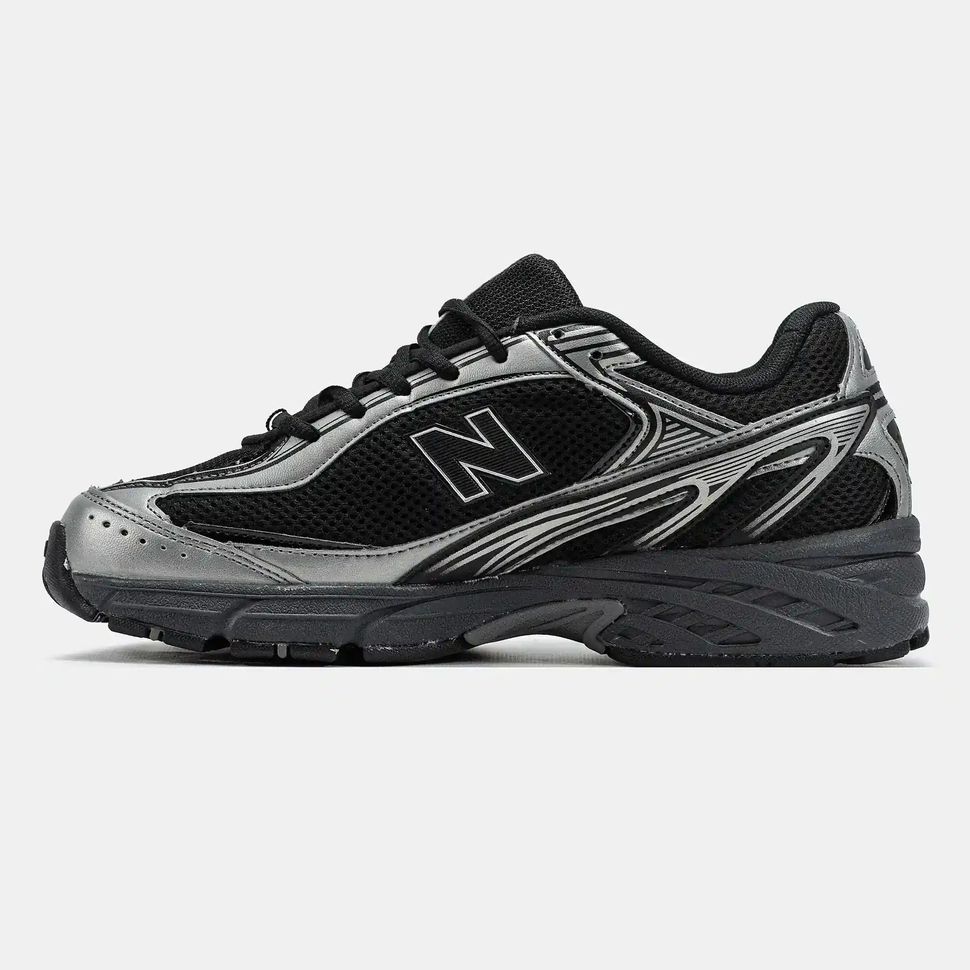 New Balance 509 Black Silver Reflective