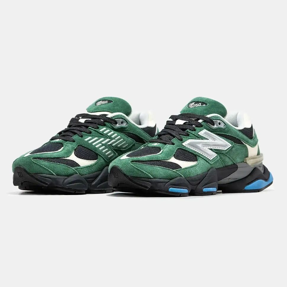 New Balance 9060 Green Black Blue