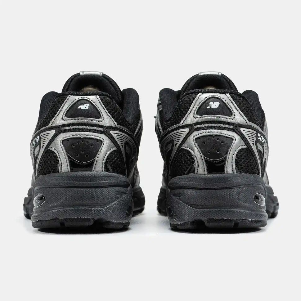 New Balance 509 Black Silver Reflective