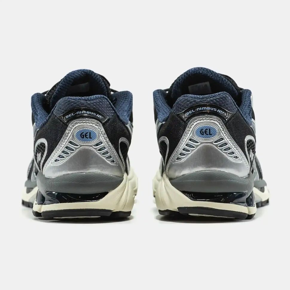 Asics Gel-Nimbus 10.1 Silver Black Navy, 40