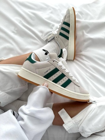 Кроссовки Adidas Campus 00s Crystal Dark Green 9587 фото